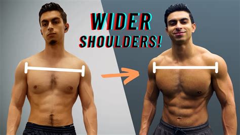 How To Build Wider Shoulders (4 Simple Steps) - YouTube