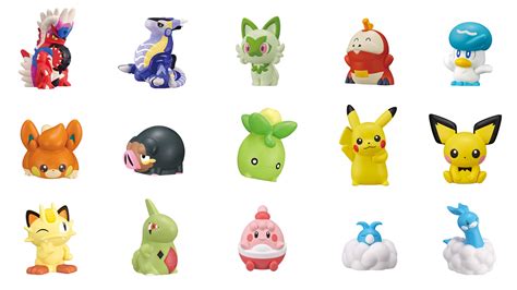 New Pokemon Scarlet & Violet Toy Figures Heading to Japan