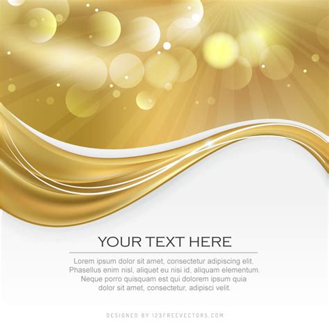 445 Background Gold Design Picture - MyWeb