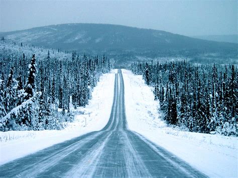 Icy winter road outside Fairbanks Alaska Photo by Mark W. Patterson | Alaska photos, Alaska ...