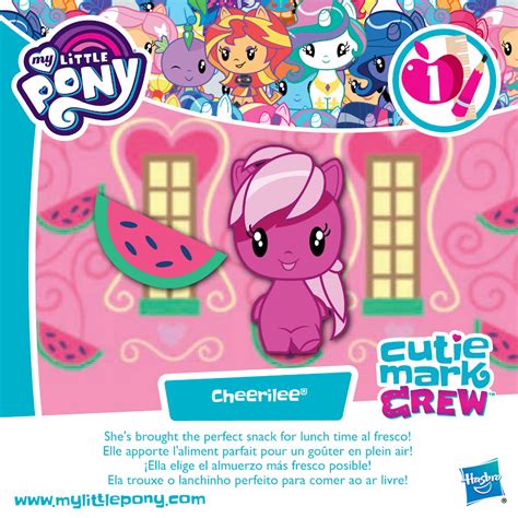 MLP Cheerilee Cutie Mark Crew Cards | MLP Merch