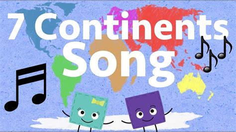 Pin by Ray Cummings on Educational Songs for Elementary Schoolers | Continents song, Continents ...