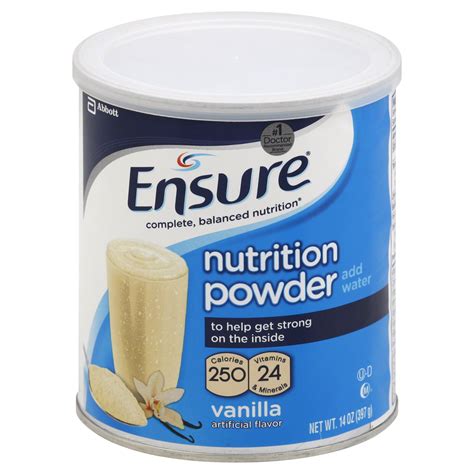 Ensure Nutrition Powder, Vanilla, 14 oz