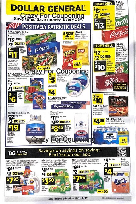 Dollar General Weekly Ad (Dollar General Weekly Ad May 21, 2023-May 27 ...