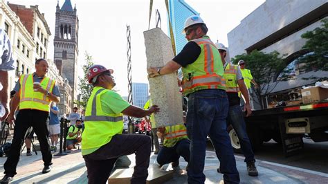 IMAGES: Marathon Bombing Memorial Completed In Boston – NBC Boston