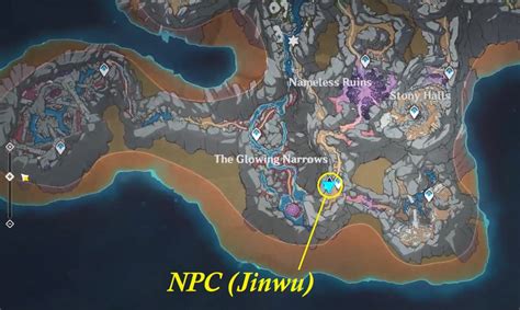 Chasm Main Mining Area: All Lumenspar Locations in Genshin Impact 2.6 ...