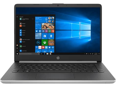 HP 14-dq0005cl Home Office Laptop (Intel Pentium N5000 4-Core, 4GB RAM, 64GB SSD + 64GB eMMC, 14 ...