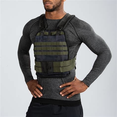 Domyos Cross Training Weighted Vest, 22 Lbs in Black | Pesas