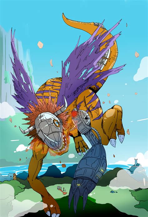 Metalgreymon by Lengleth on DeviantArt