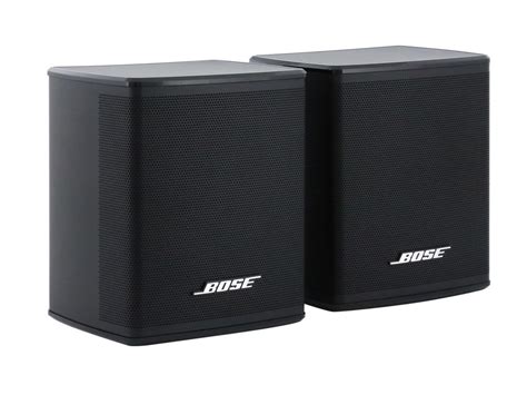 Bose - Surround Speakers 120-Watt Wireless Home Theater Speakers (Pair ...