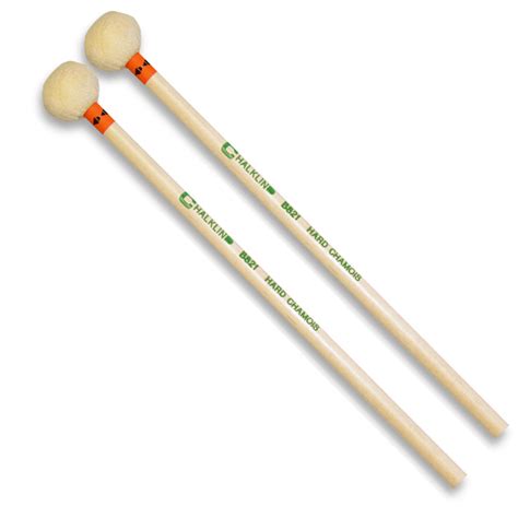 Chalklin BS21 Timpani Mallets, Chamois Leather at Gear4music