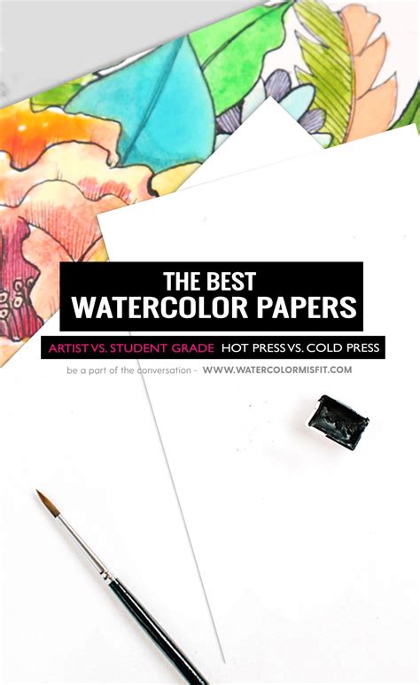 WATERCOLOR PAPERS – THE BEST KINDS FOR ME – Watercolor Misfit