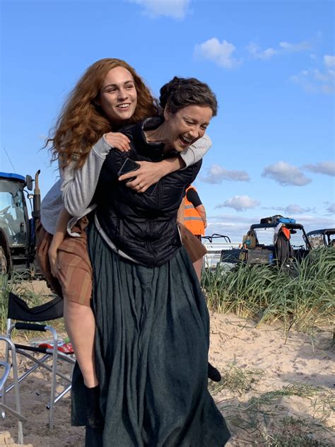 Outlander behind the scenes a day at the beach outlander style – Artofit