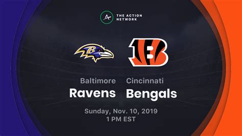 Ravens vs. Bengals Betting Odds, Predictions & Picks (November 10, 2019)