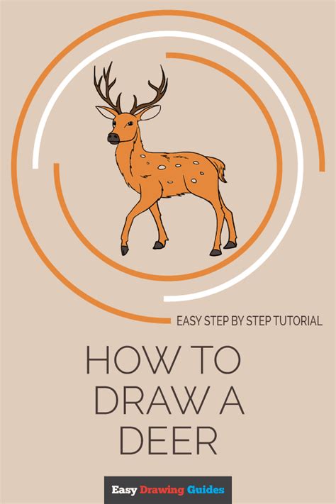 Learn How to Draw Deer: Easy Step-by-Step Drawing Tutorial for Kids and Beginners. See the full ...