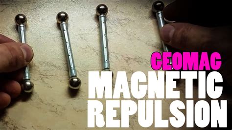 Magnet repulsion [GEOMAG EXPERIMENT] - YouTube