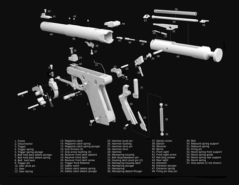 Ruger MK Parts Diagram – Matrix Precision Arms