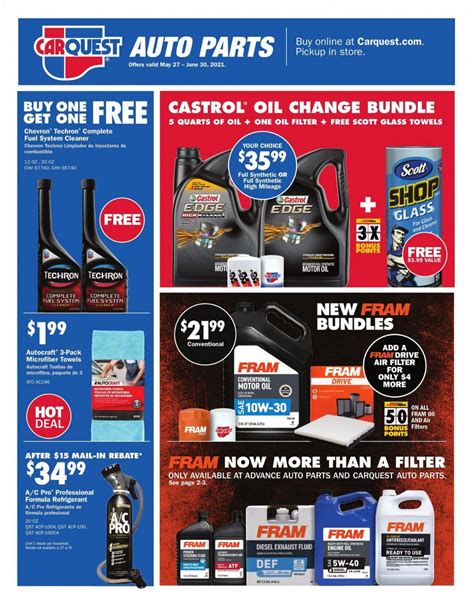 Carquest Auto Parts Current Sales - Weekly Ads Online