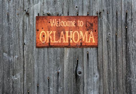 Welcome to Oklahoma stock photo. Image of oklahoma, travel - 12777894