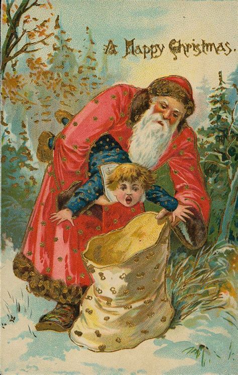 Creepy Victorian Christmas Cards | Amusing Planet