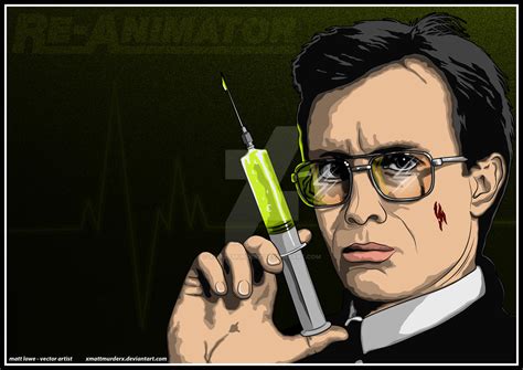 Re-Animator Herbert West - Poster by xMattMurderx on DeviantArt