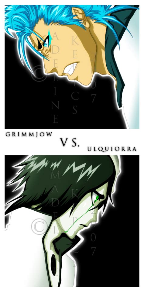 Grimmjow vs. Ulquiorra by some1ders13 on DeviantArt