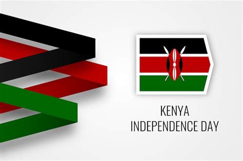 Premium Vector | Kenya independence day illustration