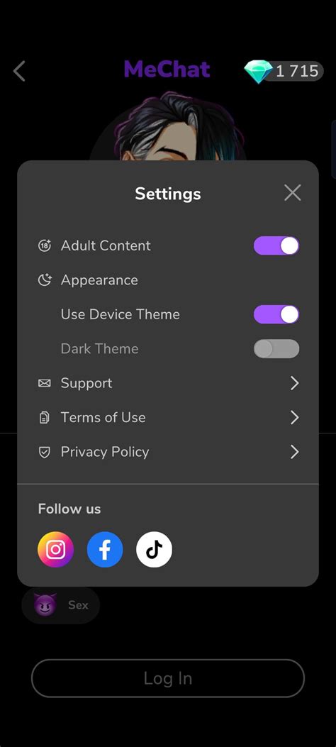 MeChat Update on Android version 3.4.0! new color scheme, dark mode ...