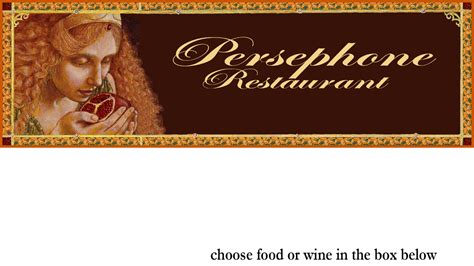 Persephone Restaurant