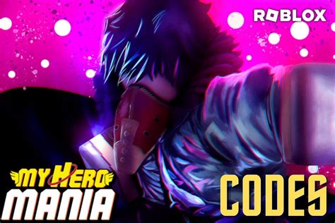 Roblox My Hero Mania codes (February 2023): Free Spins