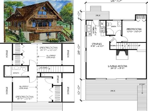 Floor Plans For Chalet Style Homes