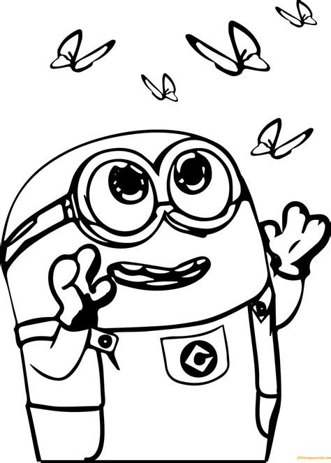 Got Milk Minion Coloring Page - Free Coloring Pages Online