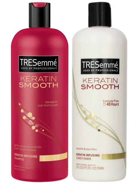 TRESemmé Keratin Smooth Shampoo And Conditioner Review