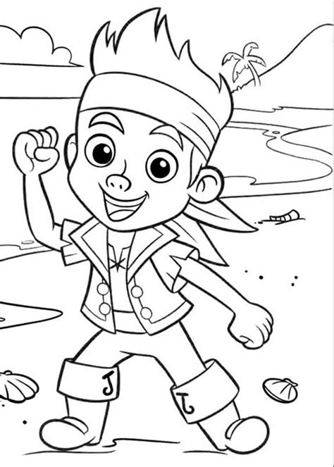 Jake and the Never Land Pirates #42470 (Cartoons) – Free Printable Coloring Pages