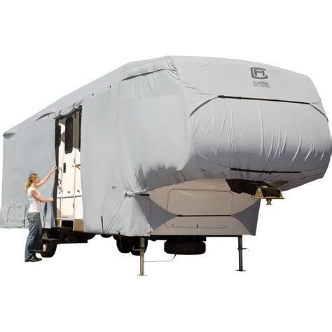 Classic Accessories OverDrive PermaPro Heavy-Duty RV Cover — Gray, Fits ...