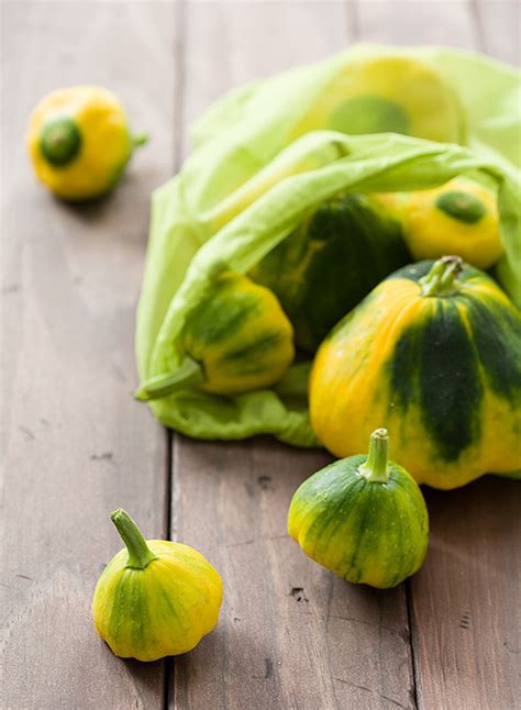 Baked Pattypan Squash Parmesan with Garlic Breadcrumbs | Love and Olive Oil