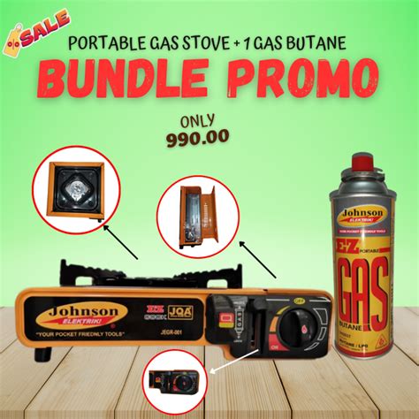 PROMO DEAL Johnson Elektrik Portable Gas Range JEGR-001 | Lazada PH