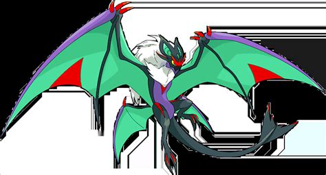 Pokemon 10715 Shiny Mega Noivern Pokedex: Evolution, Moves, Location, Stats