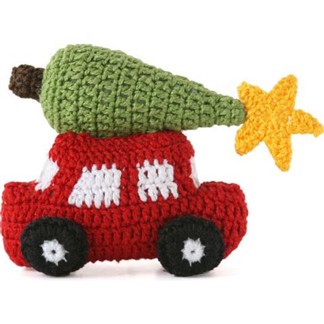 Car with Christmas Tree Ornament - Melange Collection Ornaments ...