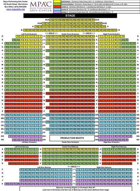 Njpac Seating Diagram | Awesome Home