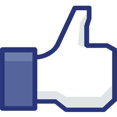 Facebook Like Icon Vector Free Download - ClipArt Best