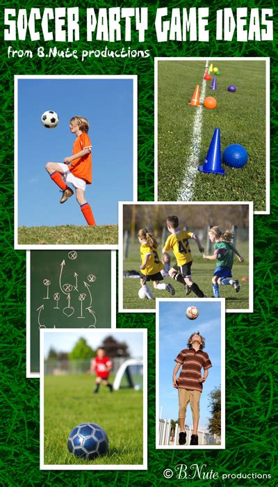 bnute productions: Soccer Party Game Ideas