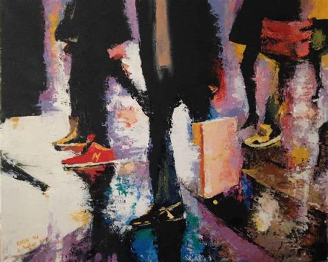 Walking Painting by Chen Xi | Saatchi Art