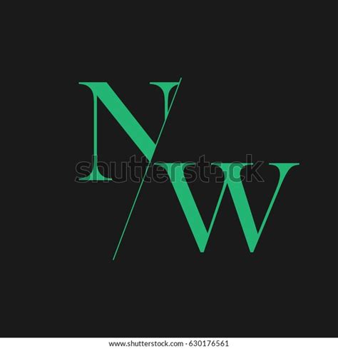 Nw Logo Stock Vector (Royalty Free) 630176561