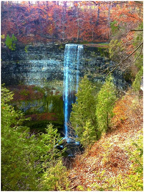 Bruce Trail ~ Tews Falls - Spencer Gorge - Niagara Escarpment - Hamilton Ontario - Canada ...