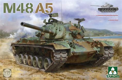 Takom 2161 M48 A5 PATTON TANK