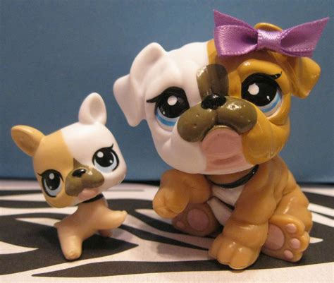 littlest pet shop bulldog and baby | Lps littlest pet shop, Little pet shop toys, Lps dog