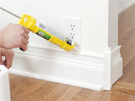 How to Get a Perfect Caulk Line in 2020 | Baseboards, Caulk, Caulk baseboards