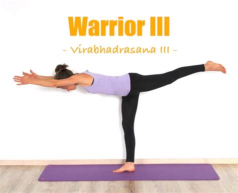 Warrior III - YOGA CAN DO