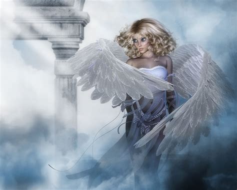 Heavenly Angels Desktop Wallpaper - WallpaperSafari